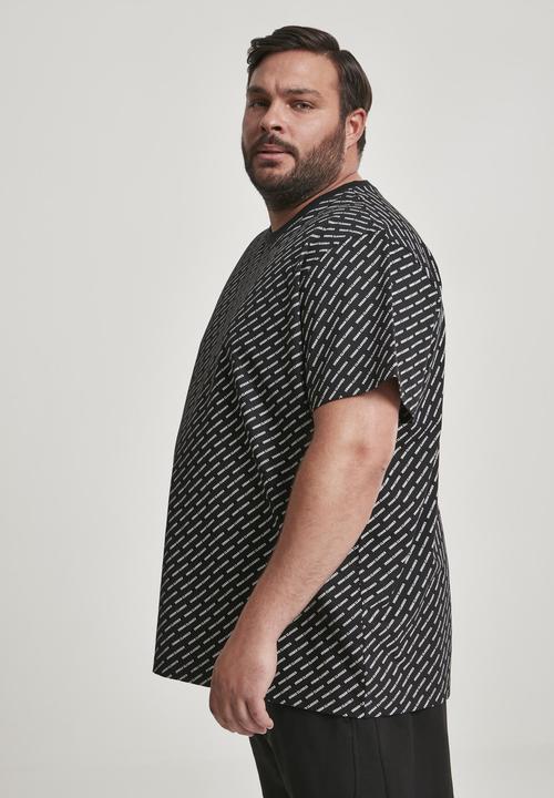 Produktbild Urban Classics Allover Logo Tee (S)