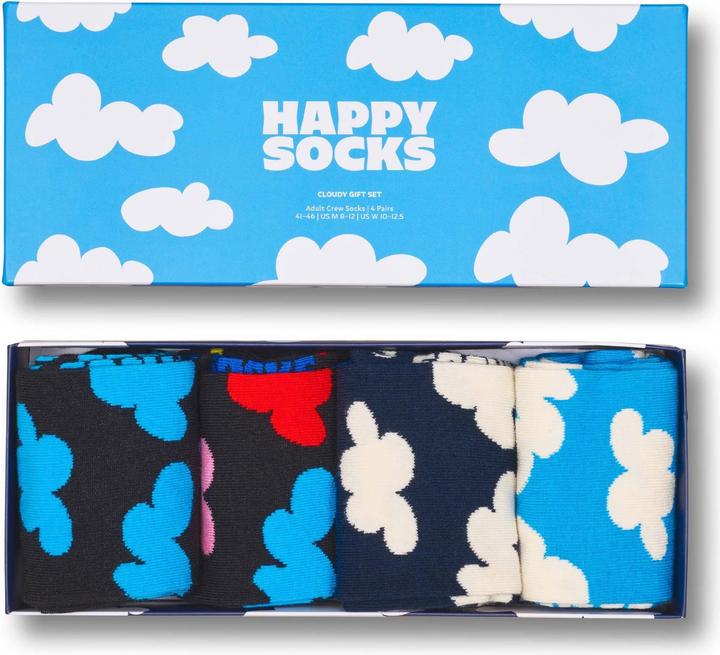 Immagine prodotto Happy Socks Cloudy Socks (confezione da 4, 41 - 46)