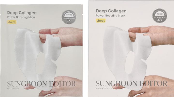 Produktbild Sungboon Editor Deep Collagen Power Boosting Mask 37g - Pack of 4