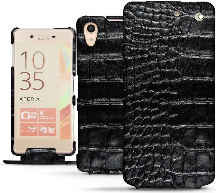 Actual product image Noreve Leather cover vertical (Sony Xperia X Performance)