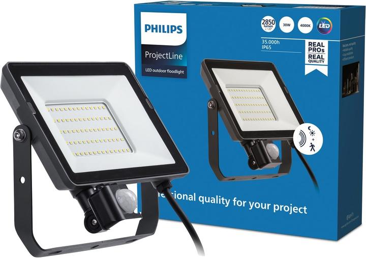 Actual product image Philips ProjectLine 8719514954533 LED Floodlight 30 W Natural White (2850 lm, IP65)