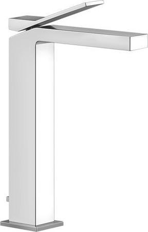 Produktbild Gessi Rettangolo K Waschtisch Einhebelmischer hohe Version 248 mm, mit Ablaufgarnitur, Ausladung 128