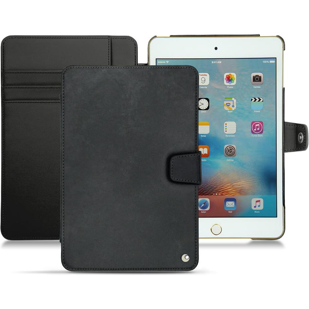 Noreve Lederschutzhülle Wallet (IPad Mini 4), Tablet Hülle, Grau