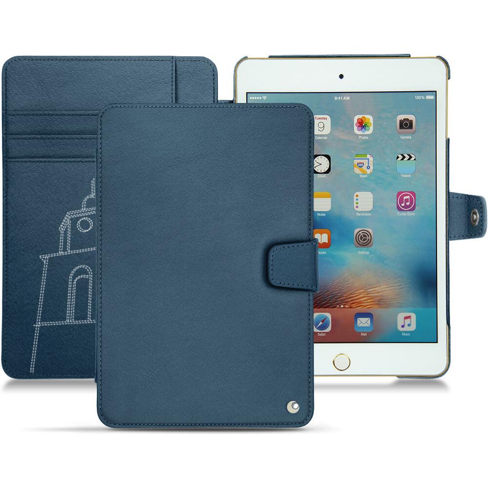 Thumbnail - Noreve Lederschutzhülle Wallet (IPad Mini 4), Tablet Hülle, Blau