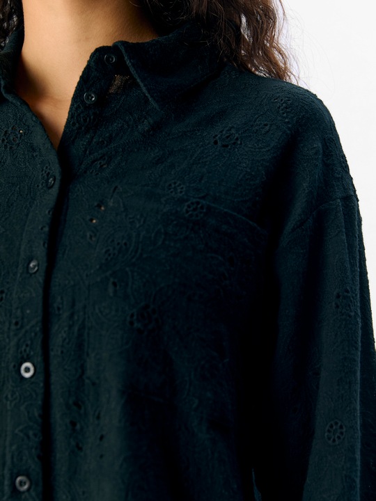 Produktbild Object Broderie Anglaise Hemd (38)
