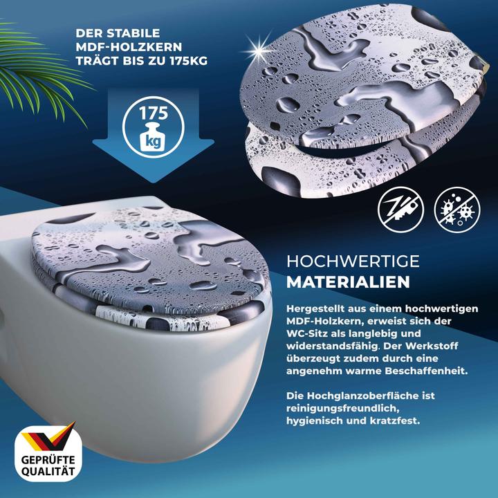 Produktbild Casaria Toilettendeckel