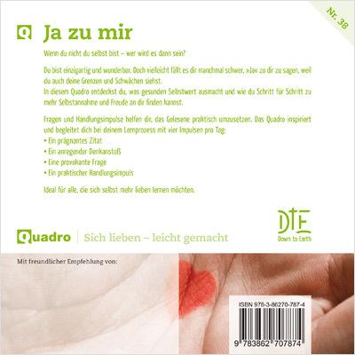 Produktbild Ja zu mir (Deutsch, Kerstin Hack, 2013)