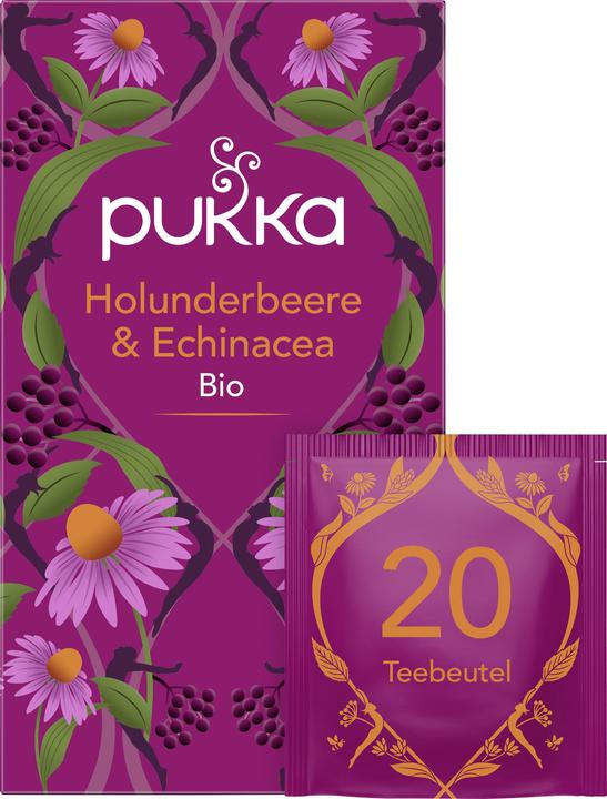Produktbild Pukka Holunderbeere & Echinacea (40 g)