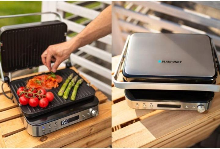 Produktbild Blaupunkt GRS901 Elektrogrill mit Waffelplatten