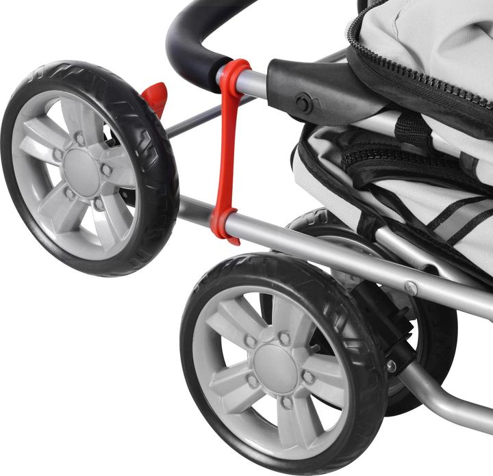 Actual product image PawHut Dog trolley with grid (Dog, Foldable)