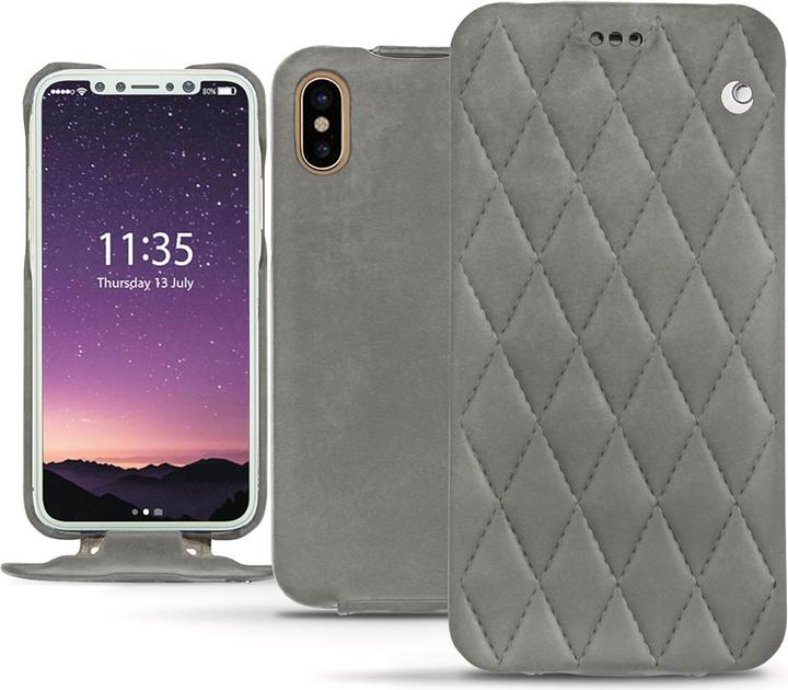 Actual product image Noreve Leather cover vertical (Apple iPhone X)