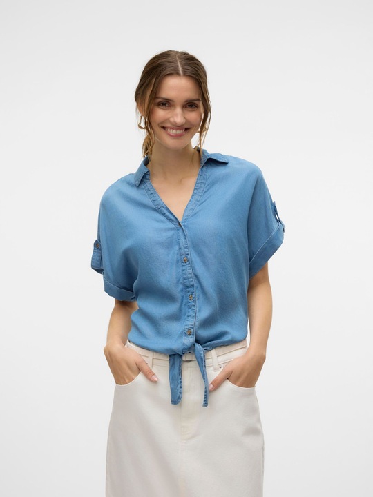 Produktbild Vero Moda VMFLEUR Hemd Jeanshemd (S)