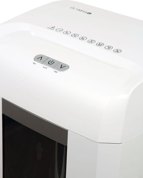 Image du produit Olympia Destructeur de documents MC 510.2 blanc (Coupe de particules)