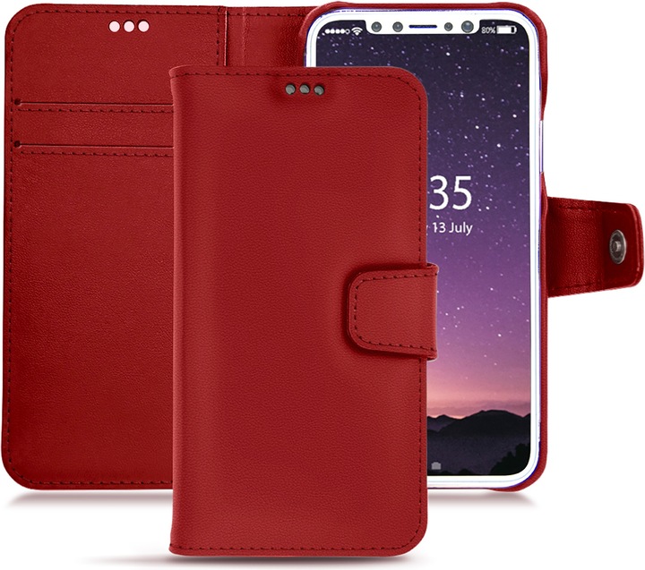 Produktbild Noreve Lederschutzhülle Wallet (Apple iPhone X)