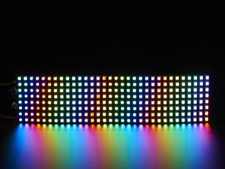 Produktbild Adafruit DotStar 5050 Matrix 8x32 RGB, 256 LEDs, biegsam/flexibel, 24-Bit PWM, 2-Pin Steuerung, 5V