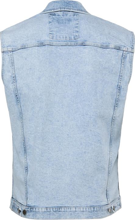 Produktbild Men+ Jeansweste, Knopfleiste (5XL)