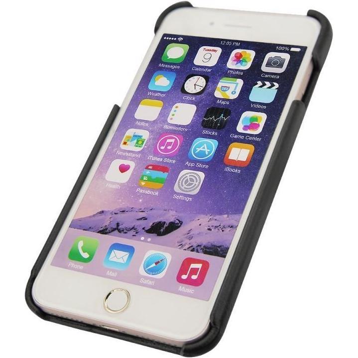 Thumbnail - Noreve Lederschutzhülle (Apple iPhone 8 Plus), Smartphone Hülle, Rot