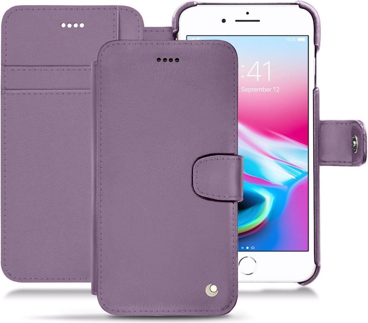 Noreve Lederschutzhülle Wallet (Apple iPhone 8 Plus)