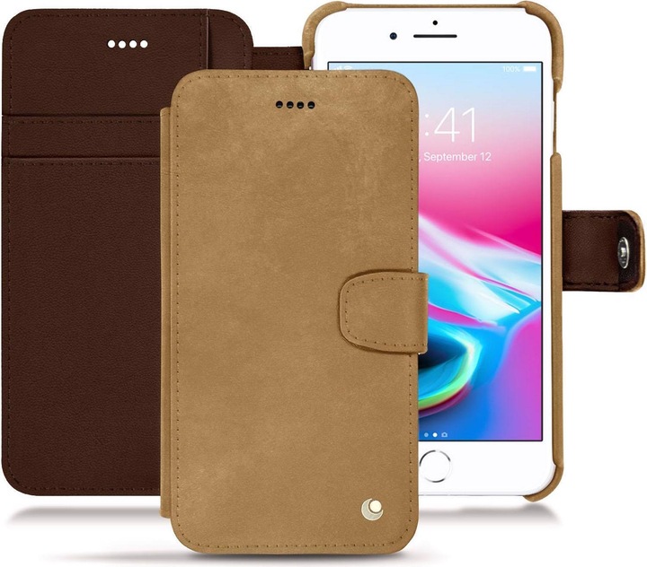 Actual product image Noreve Leather case wallet (Apple iPhone 8 Plus)