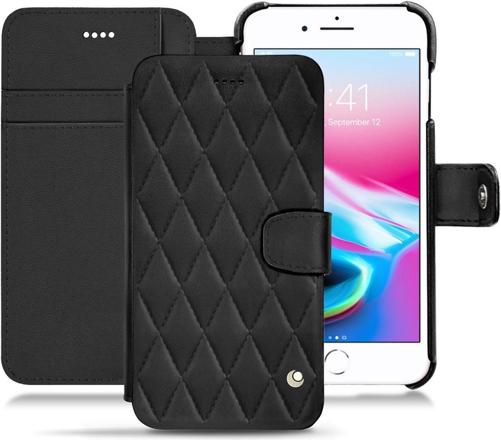 Noreve Lederschutzhülle Wallet (Apple iPhone 8 Plus)