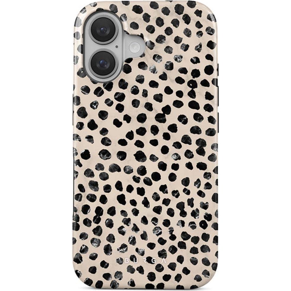 Burga Almond Latte (Apple iPhone 16), Smartphone Hülle, Schwarz