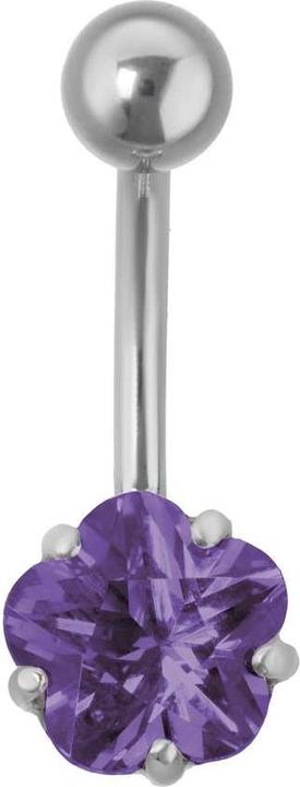 Image du produit Bijouteria Piercing nombril (Acier chirurgical 316L, Zircone)