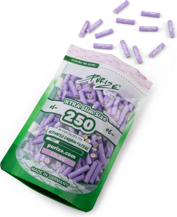 Purize Xtra-Slim 250 confezioni Lilla