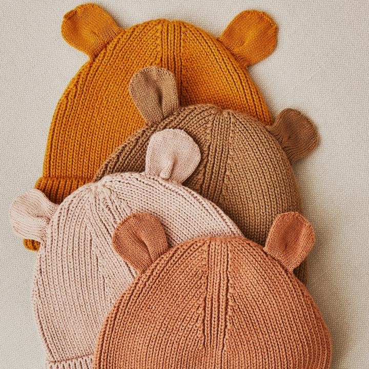 Actual product image Liewood Knitted Beanie Melange Army