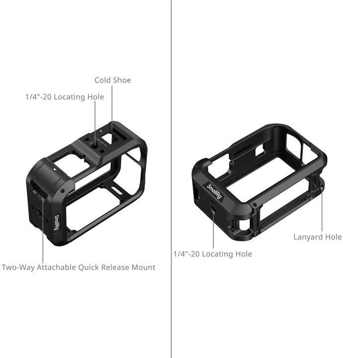 Image du produit SmallRig Cage pour DJI Osmo Action 6