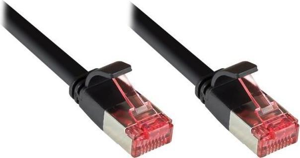 Immagine prodotto Varia Cavo patch, Cat. 6, U/FTP, CAVO PIATTO, PVC, CU, 250 MHz, nero, 7,5 m (U/FTP, CAT6, 7.50 m)