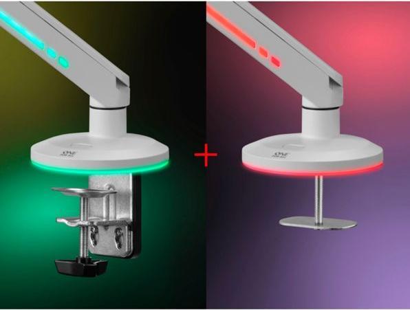 Actual product image One for All Monitor Halterung Experience RGB Single weiá (45")