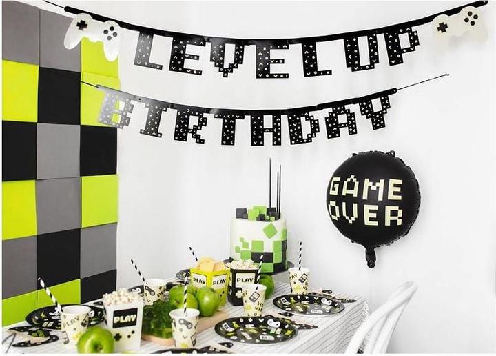 Actual product image Partydeco PopCorn box - Play (6 pieces) (6 x)