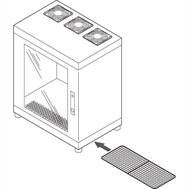 Actual product image Schroff Replacement filter mat - SPARE FILTER 300/400 (3pcs)