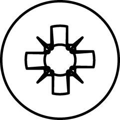 Image du produit Heco TOPIX-plus 6,0x50, tête fraisée, Pozi-Drive, TG, A3K, 200 pcs. (200 Vis par pièce)