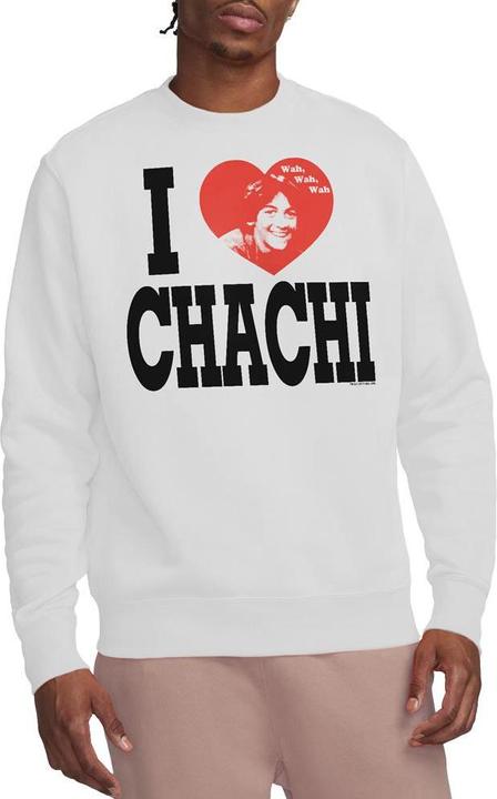 Actual product image Happy Days Unisex Adult I Heart Chachi Sweatshirt (XXL)