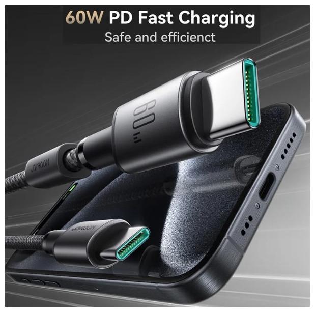 Produktbild Joyroom USB C — USB C (1.20 m, 60 W)