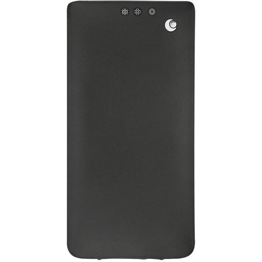 Thumbnail - Noreve Lederschutzhülle vertikal (Blackberry KEYone), Smartphone Hülle, Orange