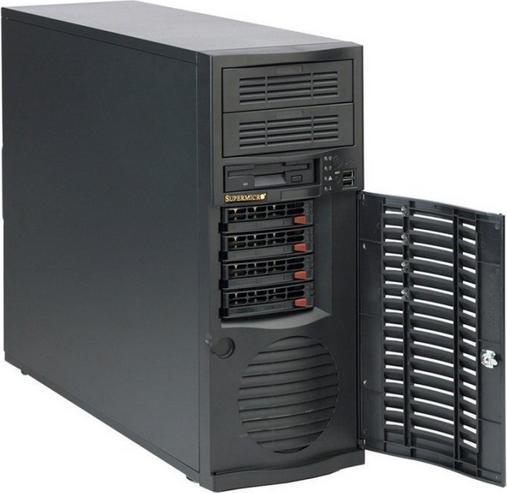 Produktbild Supermicro SC733TQ-665B:Servergehäuse Tower