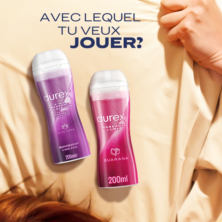 Actual product image Durex Play Massage 2 in 1 (200 ml)
