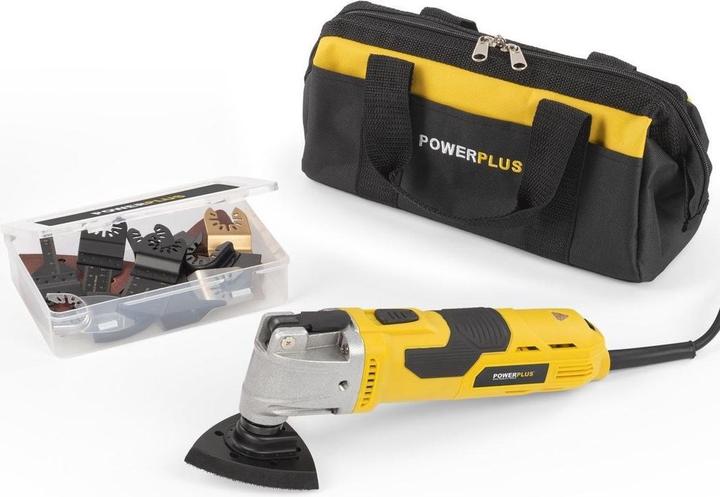 Productafbeelding Powerplus Oszillierende Multi -Tool -POWX1348 - 450W - Vielseitiger Multi -Tool mit 35 ACC.- Tools