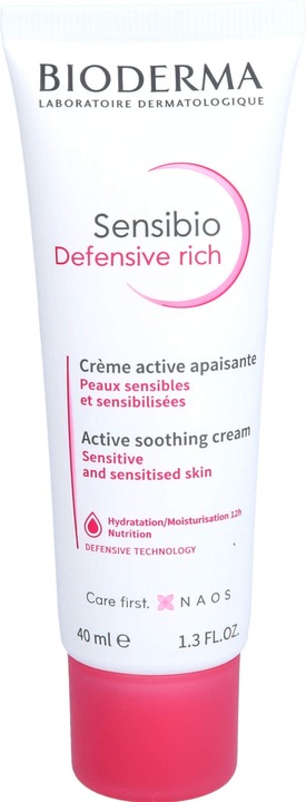 Bioderma Sensibio Defensive Rich (40 ml, 24h Creme)