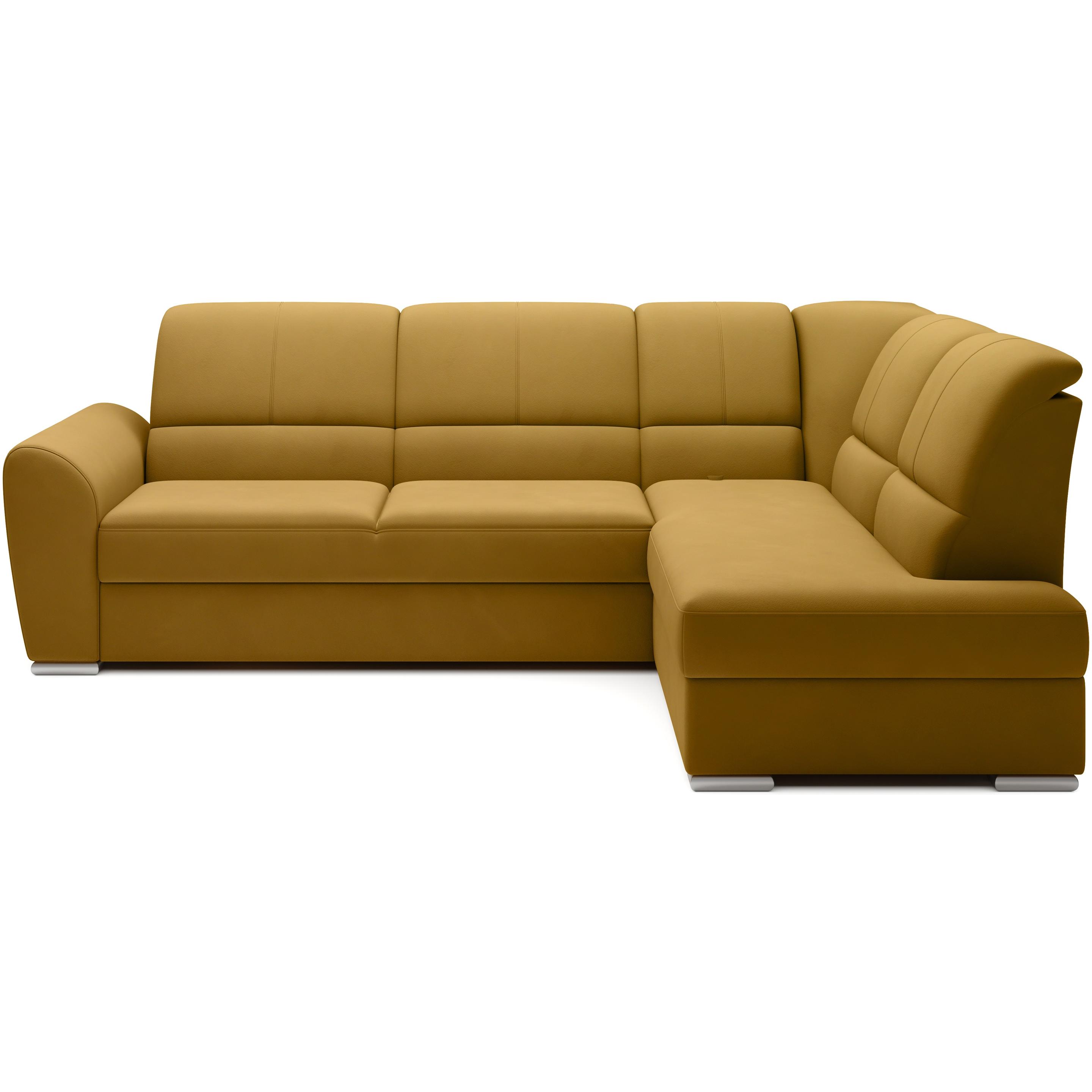 ELTAP, Sofa, Siber (Ecksofa, 3-Sitzer, Bettsofa)