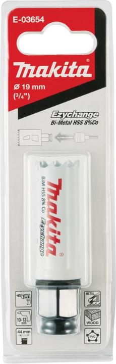 Produktbild Makita EZYCHANGE BIM-Lochsäge E-03654 (19 mm)