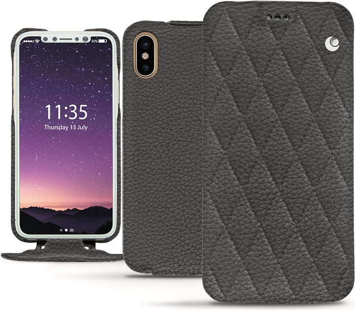 Noreve Lederschutzhülle vertikal (Apple iPhone X)