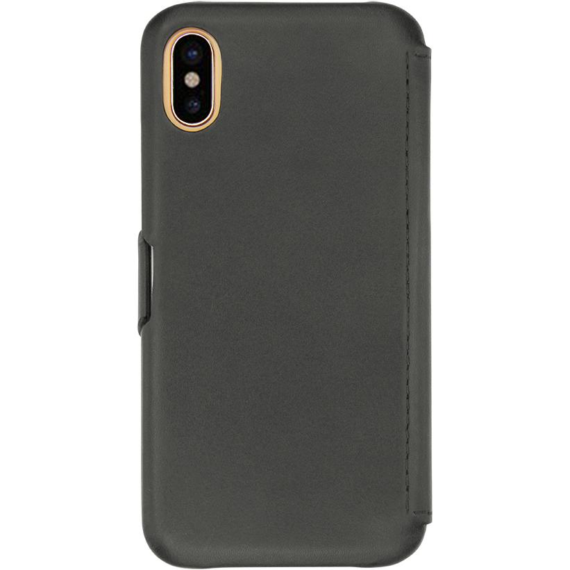 Thumbnail - Noreve Lederschutzhülle horizontal (Apple iPhone X), Smartphone Hülle, Rosa