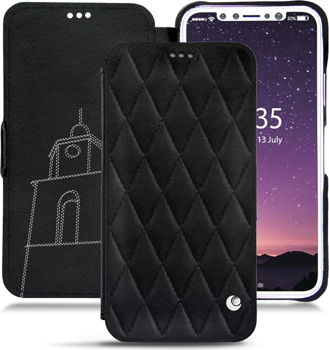 Actual product image Noreve Leather case horizontal (Apple iPhone X)