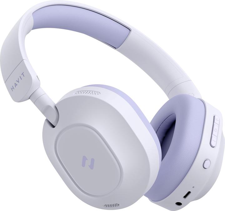 Produktbild Havit H668BT (purple) (ANC, 80 h, Kabellos, Kabelgebunden)