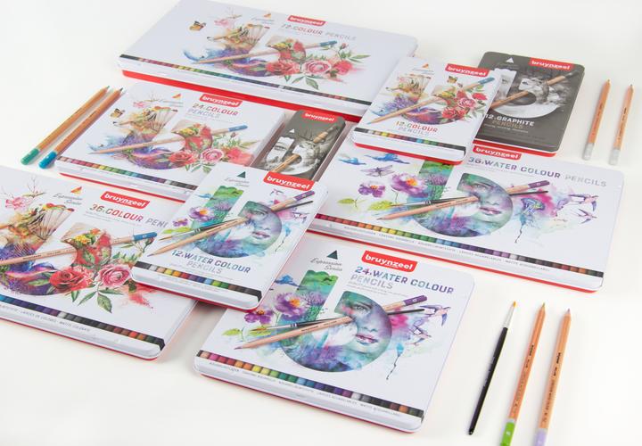 Produktbild Bruynzeel Farbstifte Expression Colour Metalletui, 12 Stück (12x)