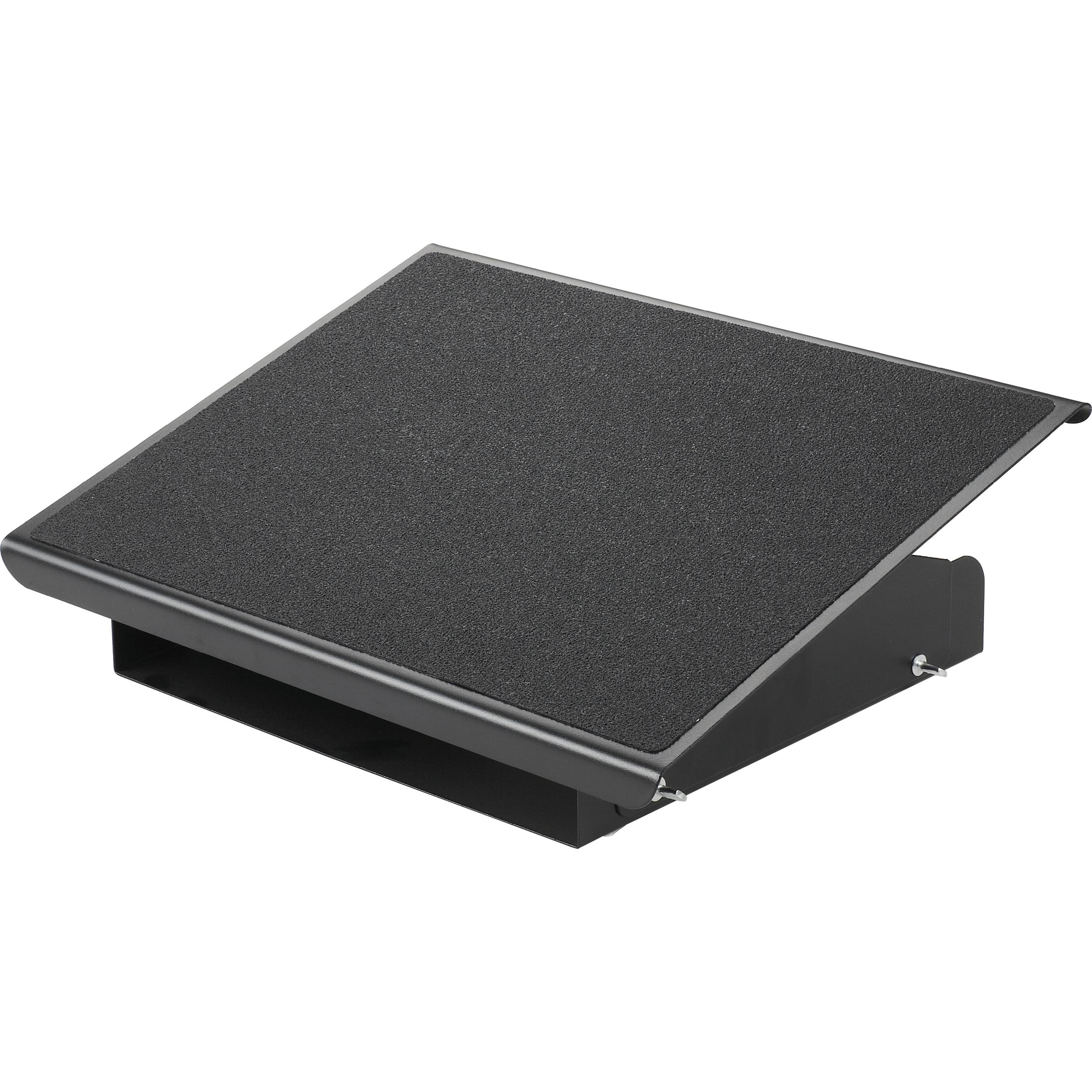 Q-Connect, Fussstütze, Fussstütze aus Metall, 41,5 x 32,6 cm, rutschfest
