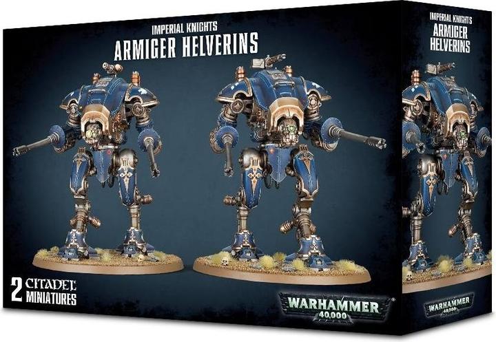 Produktbild Games Workshop Warhammer 40.000 - Imperial Knights Knight Armigers (Kunststoff)